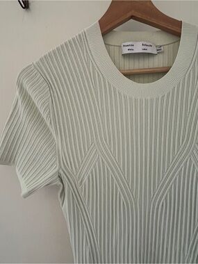 Proenza Schouler White Label Rib Knit fit & flare dress